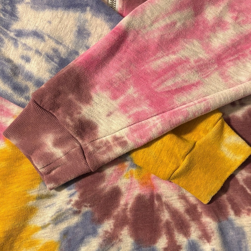 PINK Victoria's Secret Tie-Dye Oversized Varsity Pullover Size XS - Picture 7 of 7